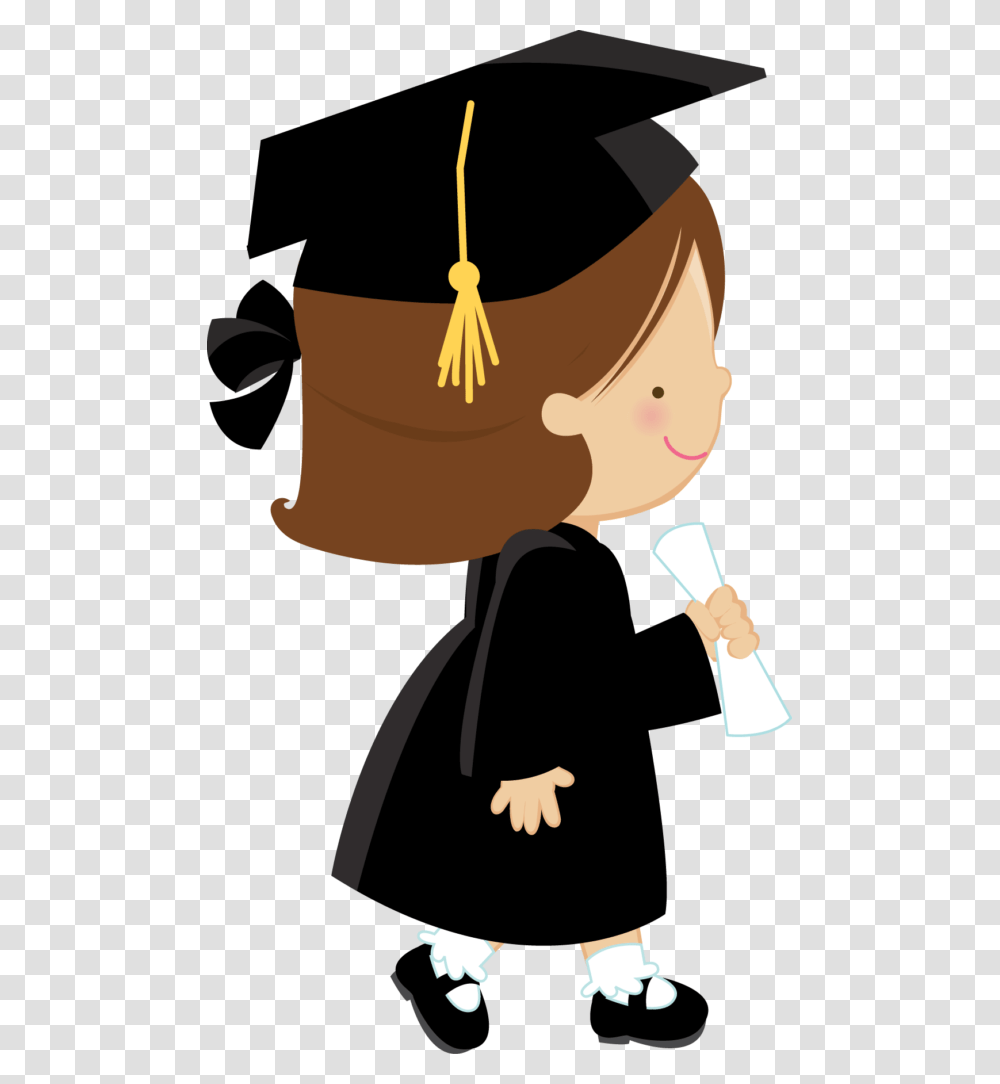 Clipart Graduation Girl Winging, Person, Human, Performer Transparent Png