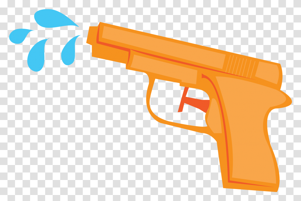 Clipart Gun Background Water Gun Clipart, Weapon, Weaponry, Handgun, Toy Transparent Png