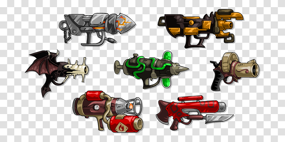 Clipart Gun Flamethrower Gun, Weapon, Weaponry, Bomb, Toy Transparent Png