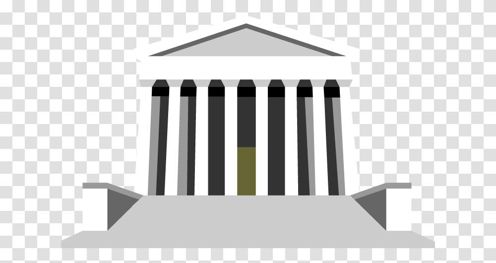Clipart Hammer Supreme Court Supreme Court Clipart, Architecture, Building, Pillar, Column Transparent Png