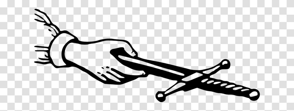 Clipart Hand Offering A Dagger, Gray, World Of Warcraft Transparent Png
