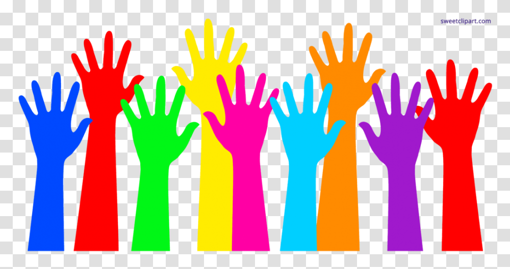 Clipart Hand Preschool, Wrist, Finger, Crowd, Poster Transparent Png