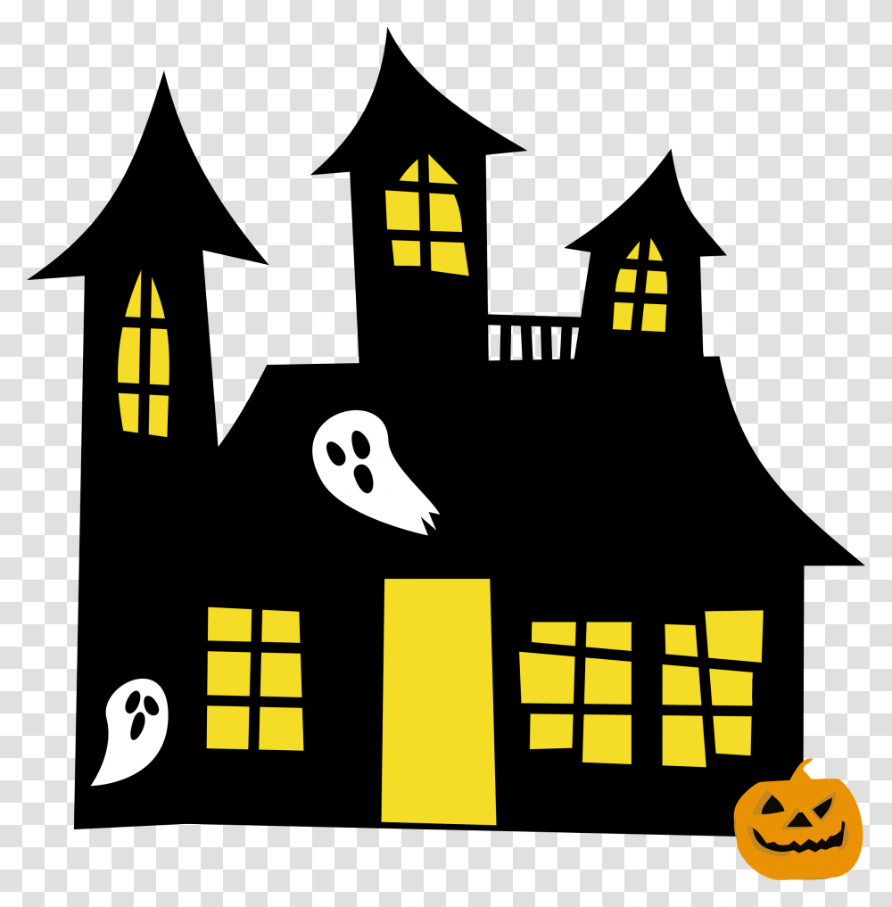 Clipart Haunted House, Pac Man, Number Transparent Png