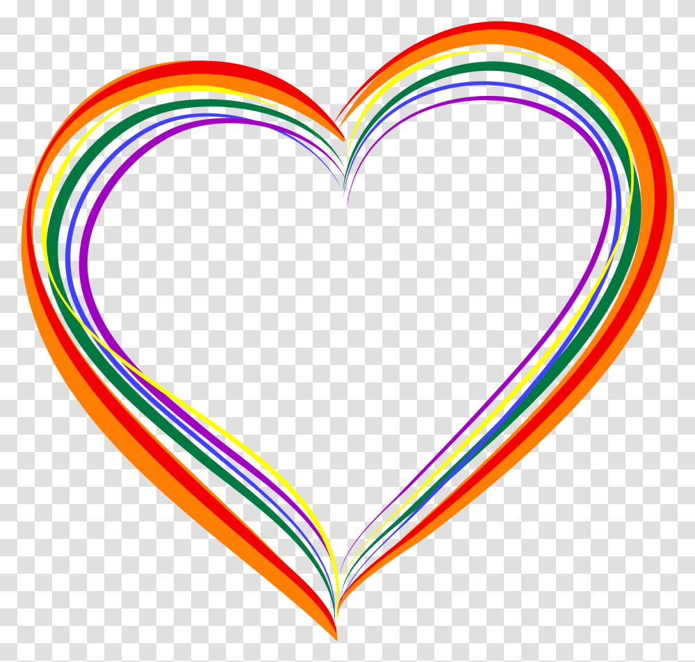 Clipart Hd Download Lgbt Heart Clipart Transparent Png