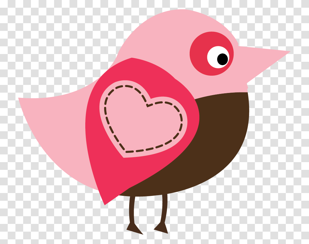 Clipart, Heart, Rubber Eraser, Bird, Animal Transparent Png