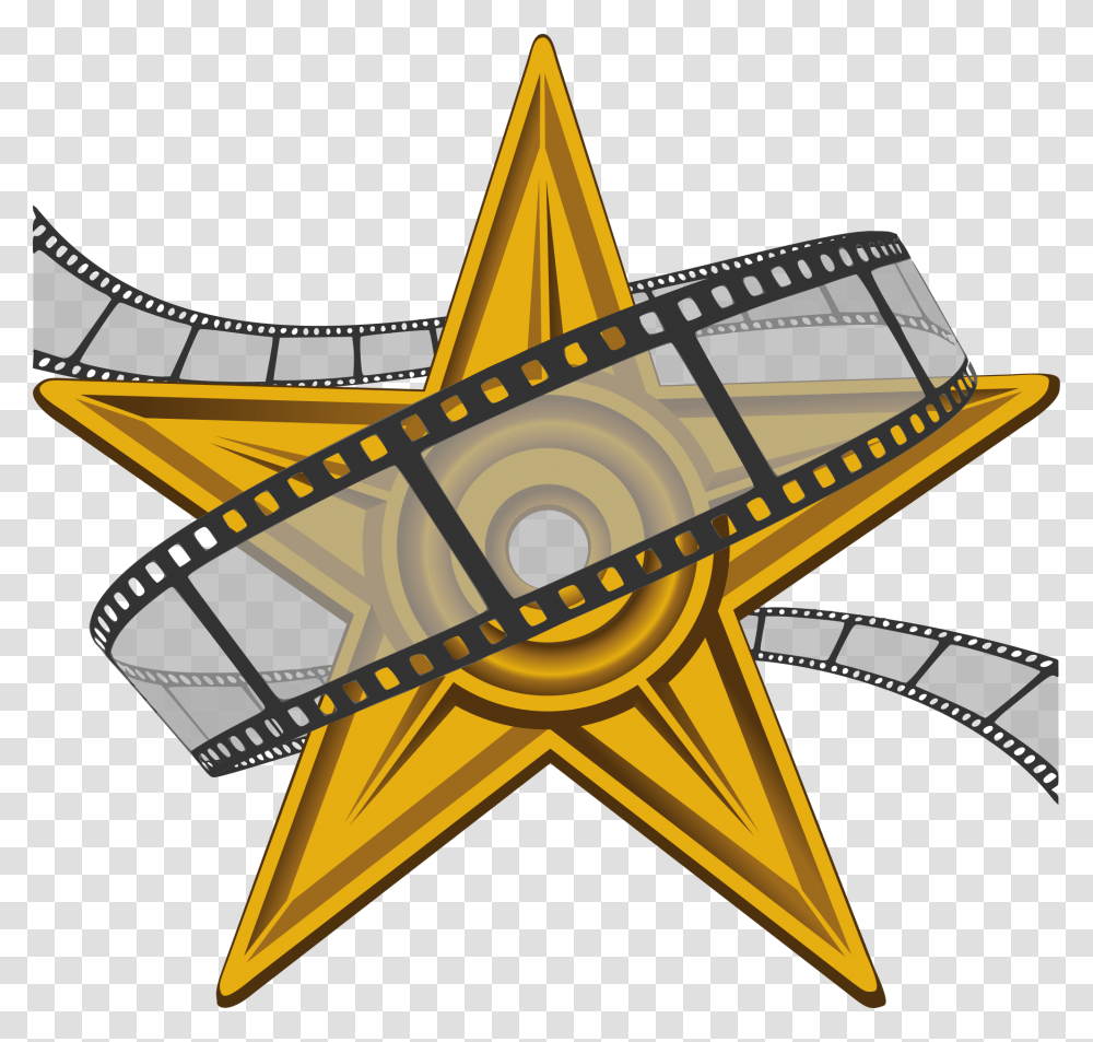 Clipart Hollywood Star, Star Symbol, Construction Crane Transparent Png