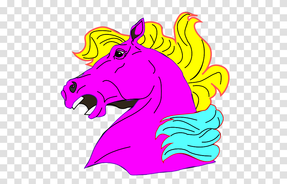 Clipart Horse Face, Dragon, Mammal, Animal Transparent Png