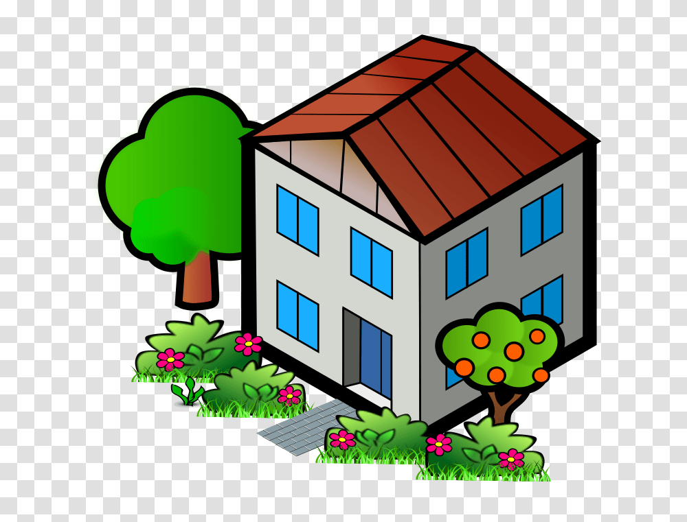 Clipart, Housing, Building, House, Nature Transparent Png