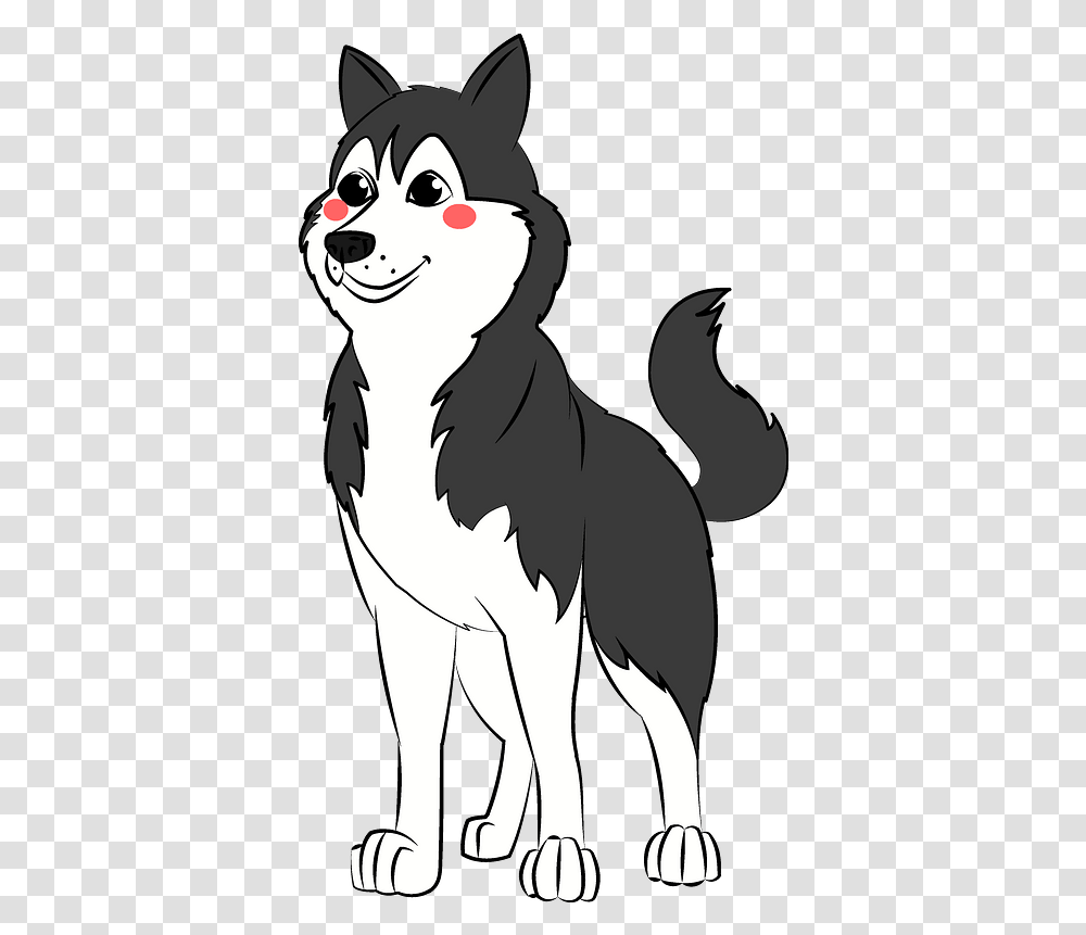 Clipart Husky Clipart, Stencil, Animal, Mammal, Person Transparent Png