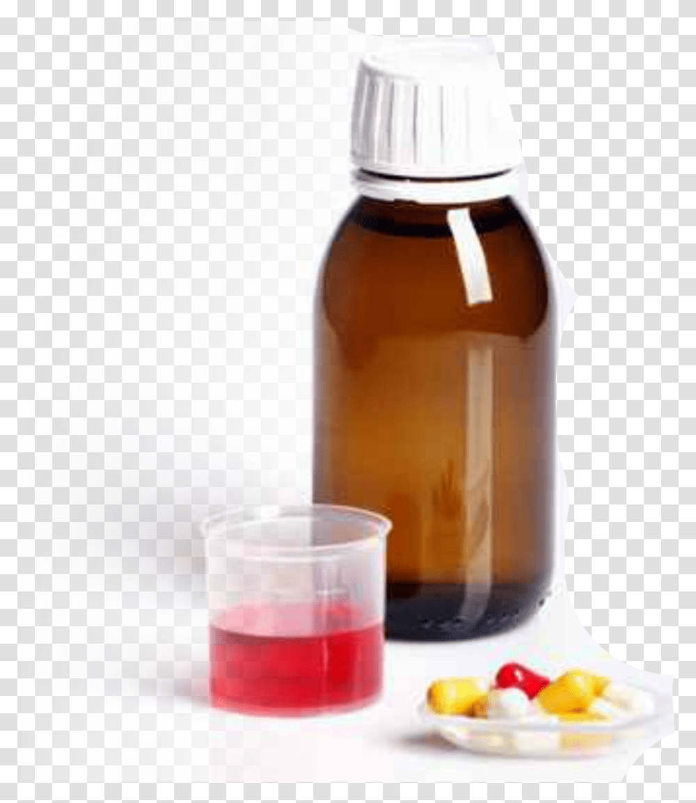 Clipart Hydrocodone Drug Cold Medicine Glass Bottle, Medication, Shaker, Syrup, Seasoning Transparent Png