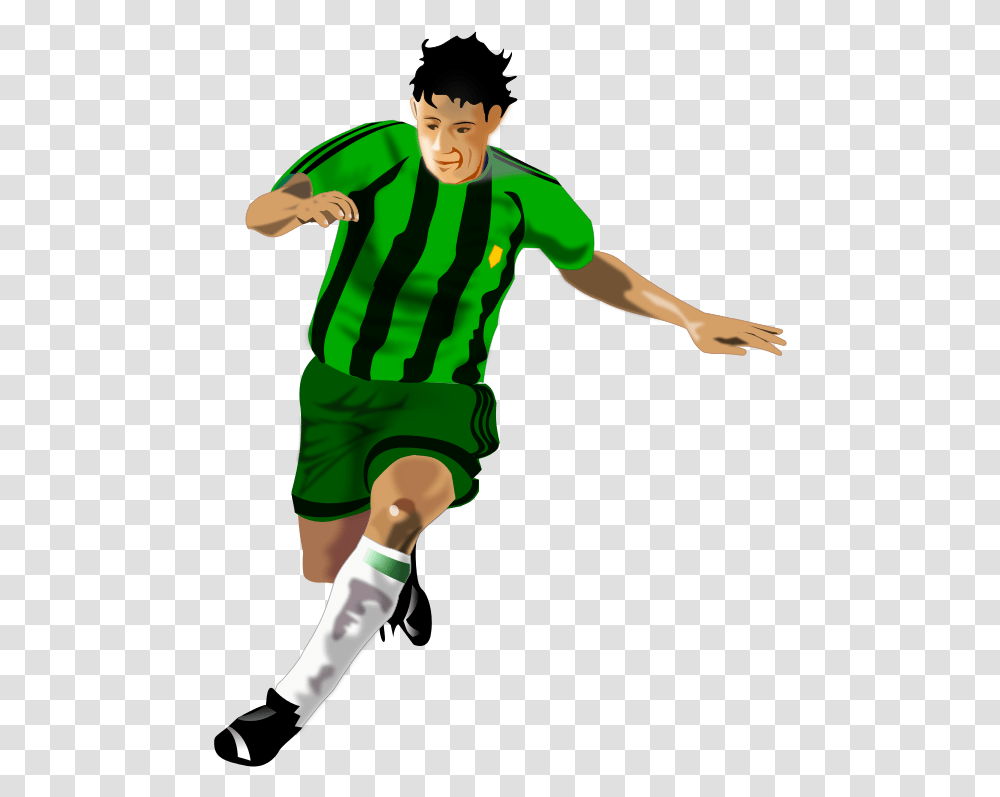 Clipart I2clipart Royalty Free Public Domain Clipart Footballer Clipart, Person, Human, People, Team Sport Transparent Png