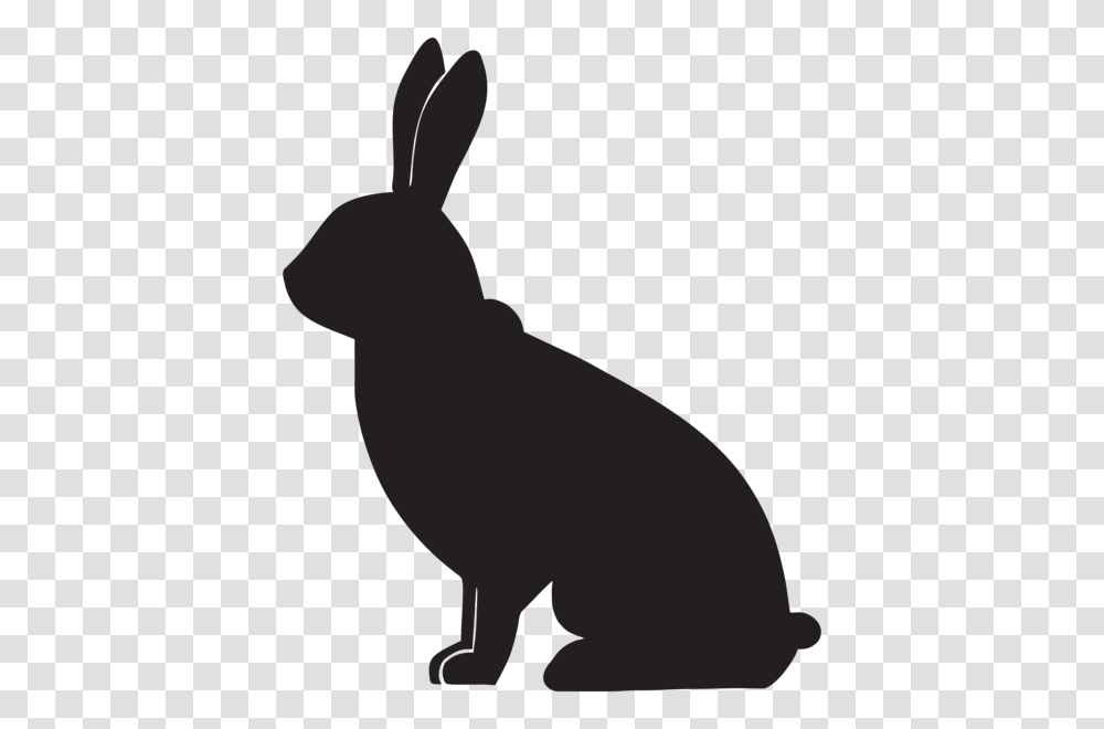 Clipart Image Bunny Silhouette Image Information, Mammal, Animal, Rabbit, Rodent Transparent Png