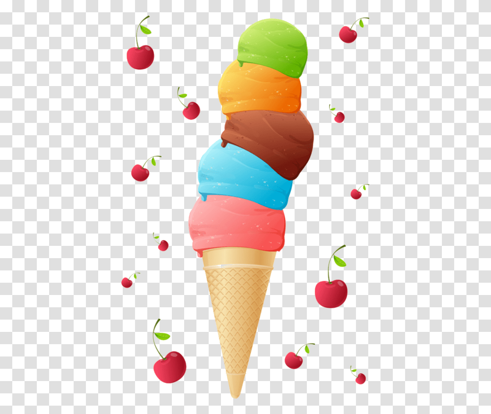 Clipart Images Ice Cream Clip Art Sweets Goodies Ice Cream Scoops In Cone, Food, Confectionery, Plant, Dessert Transparent Png