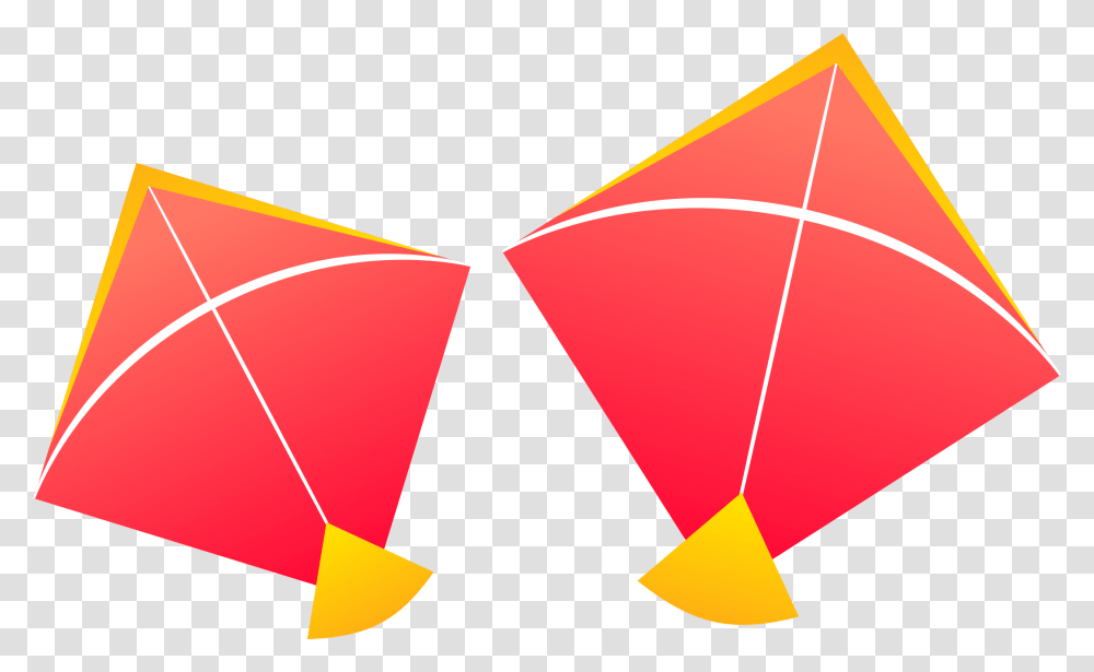 Clipart Indian Kite, Toy, Triangle, Paper, Pattern Transparent Png