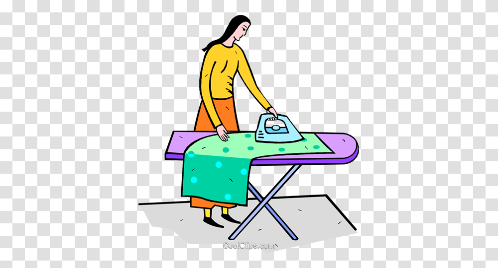 Clipart Ironing Clothes Clip Art Images, Clothes Iron, Appliance, Person, Human Transparent Png