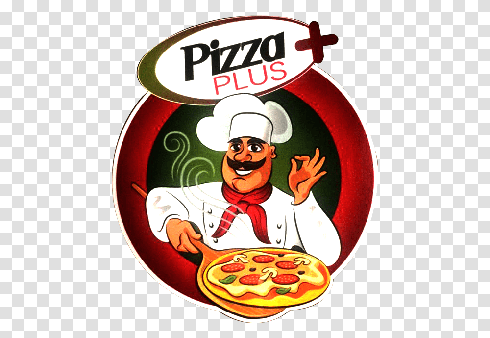 Clipart Italian Pizza Chef, Person, Human, Poster, Advertisement Transparent Png