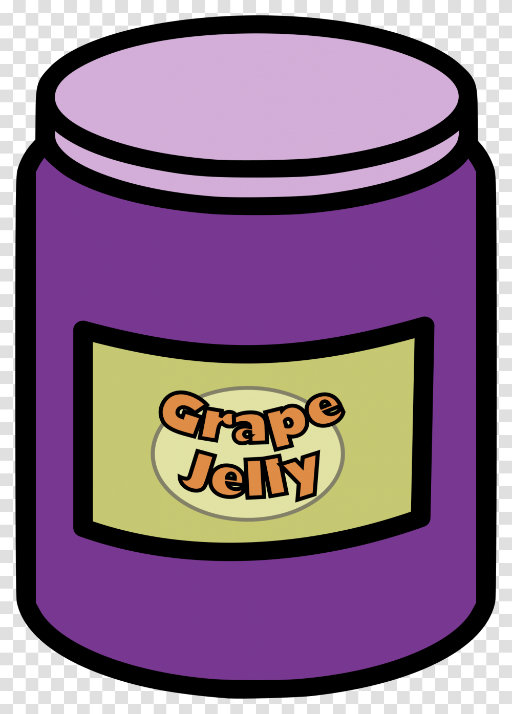 Clipart, Jam, Food, Jar, Label Transparent Png