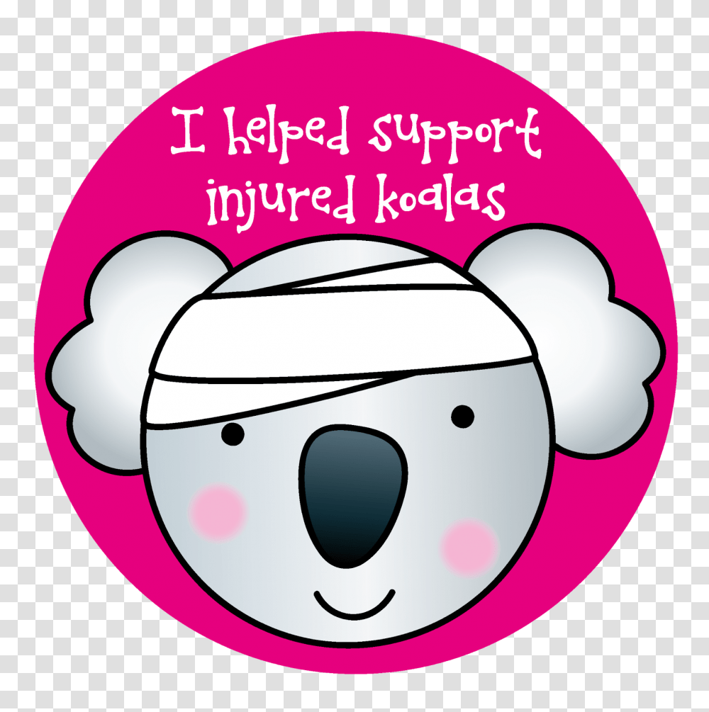 Clipart Koala, Label, Word, Helmet Transparent Png