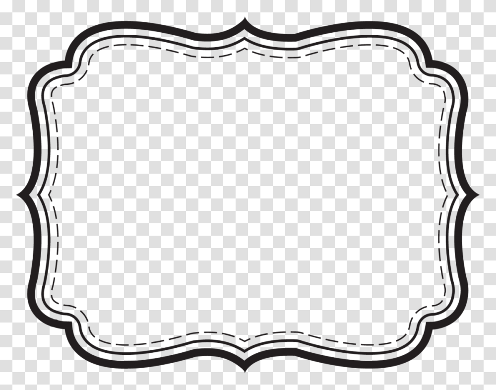 Clipart Label Frame, Screen, Electronics, Stencil Transparent Png