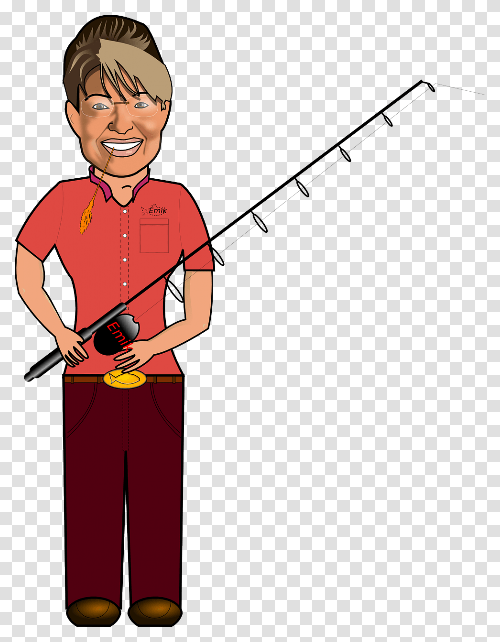 Clipart Lady Fishing, Outdoors, Water, Person, Human Transparent Png