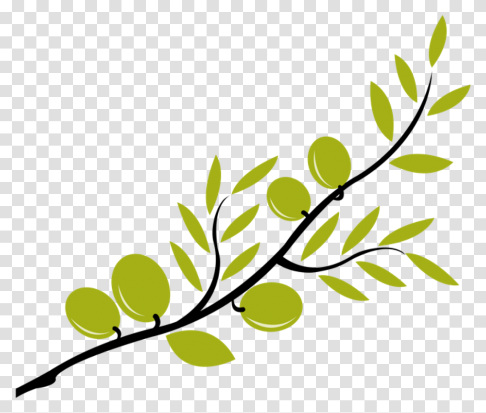 Clipart Leaf Olive Tree Olive Oil Branch Clipart, Green, Plant, Graphics, Flower Transparent Png