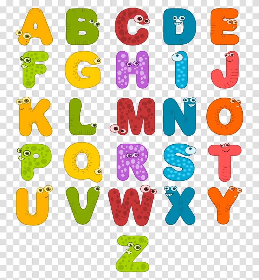 Clipart Letters Of The Alphabet Free Animal, Number Transparent Png