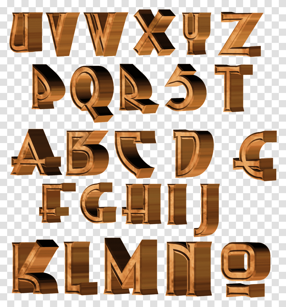 Clipart Lettre Alphabet Letras 3d, Number, Letter Transparent Png