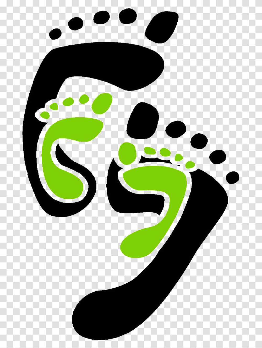 Clipart Library Kids Club Twinvalleybiblechapel Footsteps Of Jesus Clipart, Footprint, Green Transparent Png