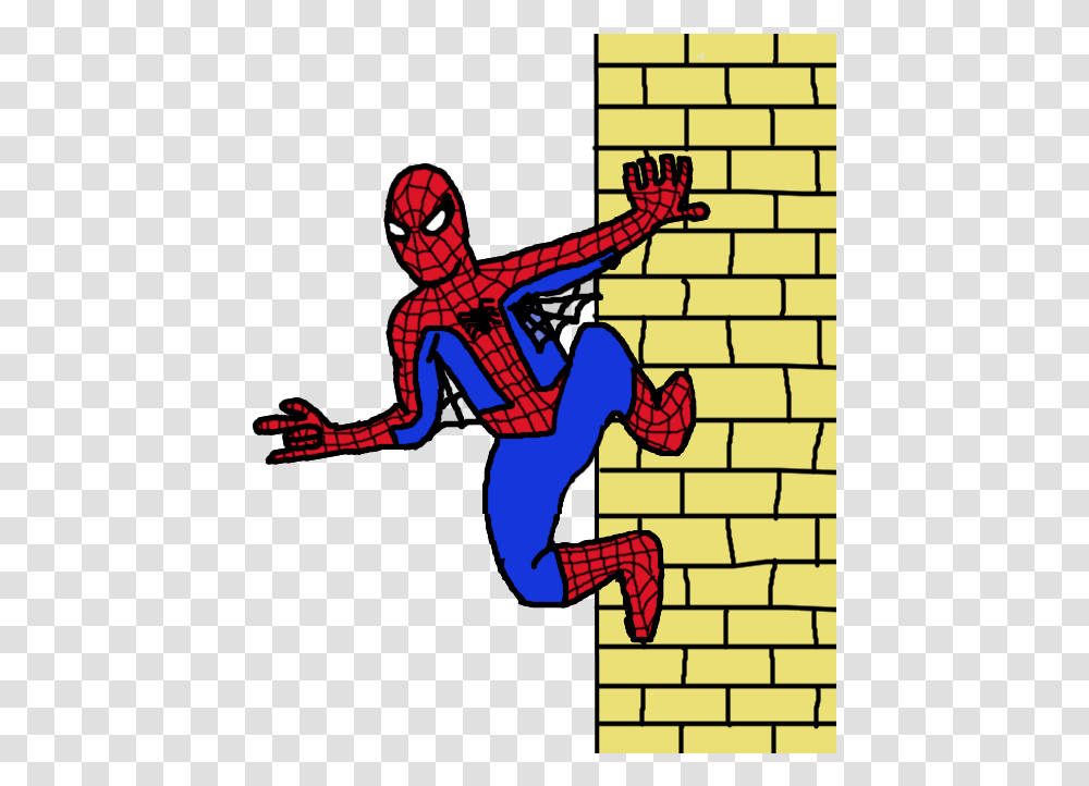 Clipart Library Spiders Clipart Spider Spiderman Ms Paint, Person, Human, Brick Transparent Png