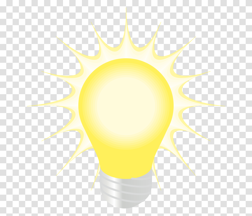 Clipart, Light, Lightbulb, Flare Transparent Png