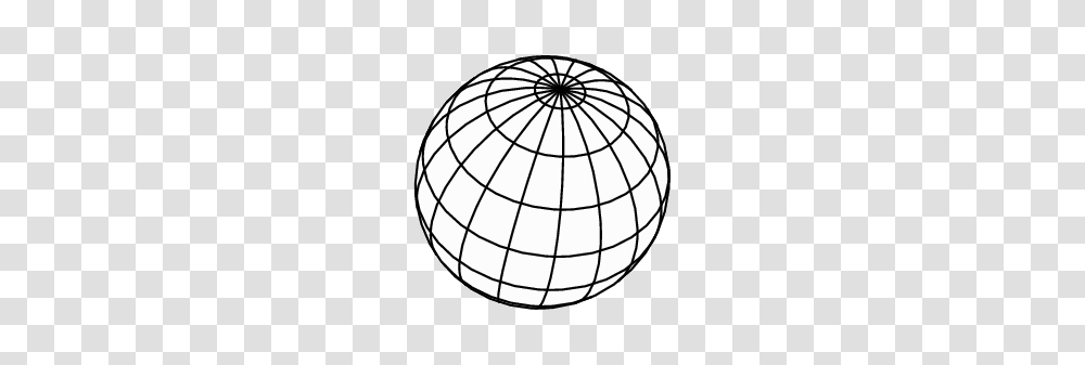Clipart Line Drawing Globe, Sphere, Lamp, Astronomy, Outer Space Transparent Png