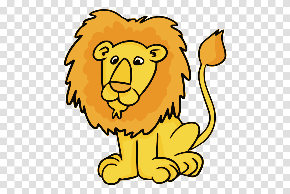Clipart Lion Clip Art Of Lion, Animal, Mammal, Gold, Buffalo Transparent Png