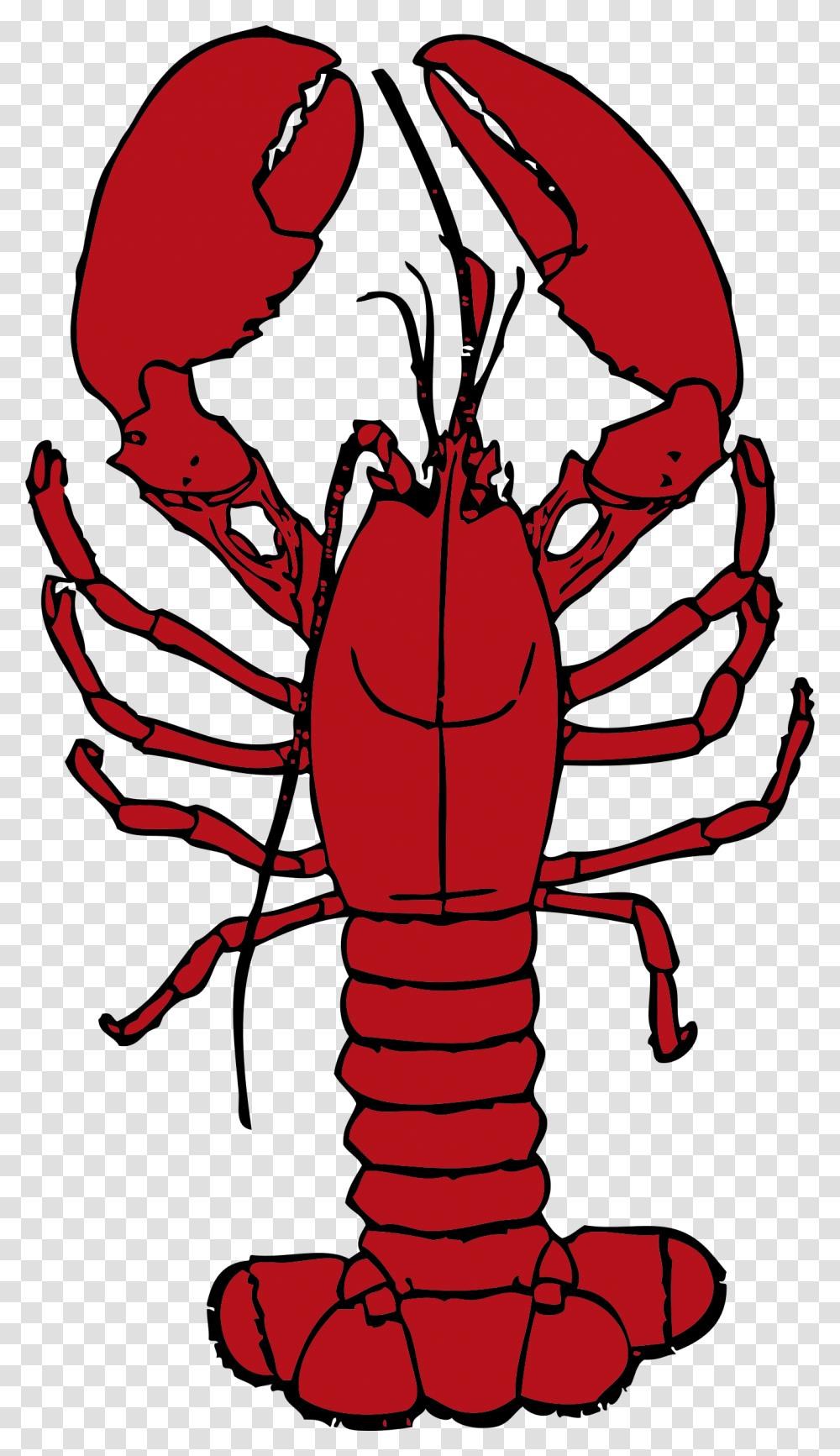 Clipart, Lobster, Seafood, Sea Life, Animal Transparent Png