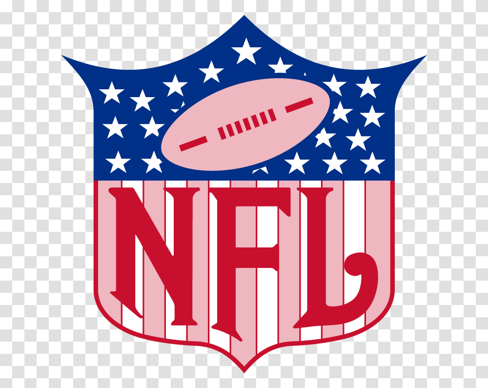 Clipart Logo Nfl, Trademark, Flag, Label Transparent Png