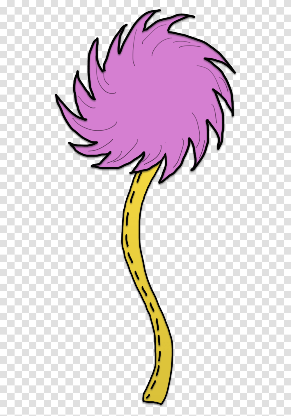 Clipart Lorax Trees Lorax Tree Clipart, Plant, Flower, Blossom, Dahlia Transparent Png