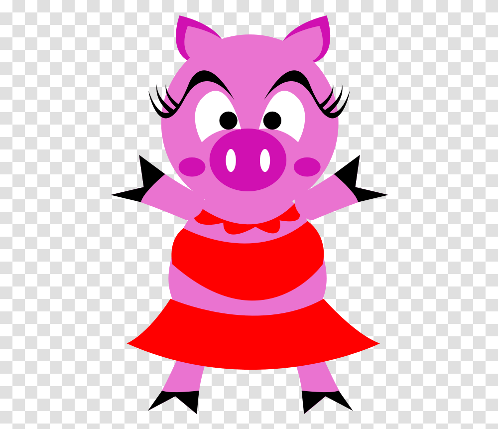 Clipart Madame Pig Madame Pig Transparent Png