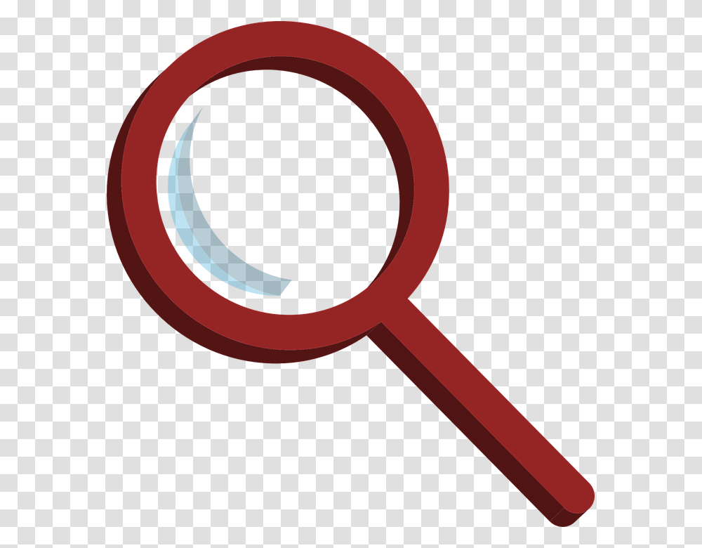 Clipart Magnifying Glass Icon, Tape Transparent Png