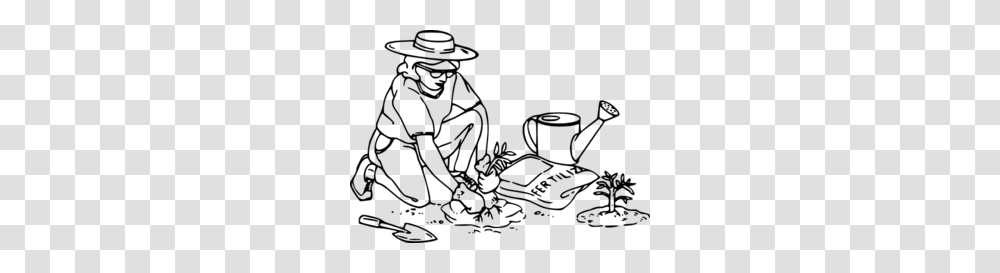 Clipart Male Gardener Outline Collection, Gray, World Of Warcraft Transparent Png