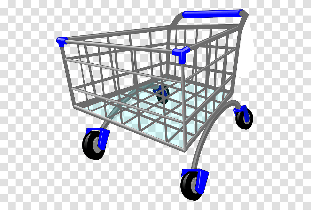 Clipart Man Grocery Shopping Cart Clip Art, Crib, Furniture Transparent Png
