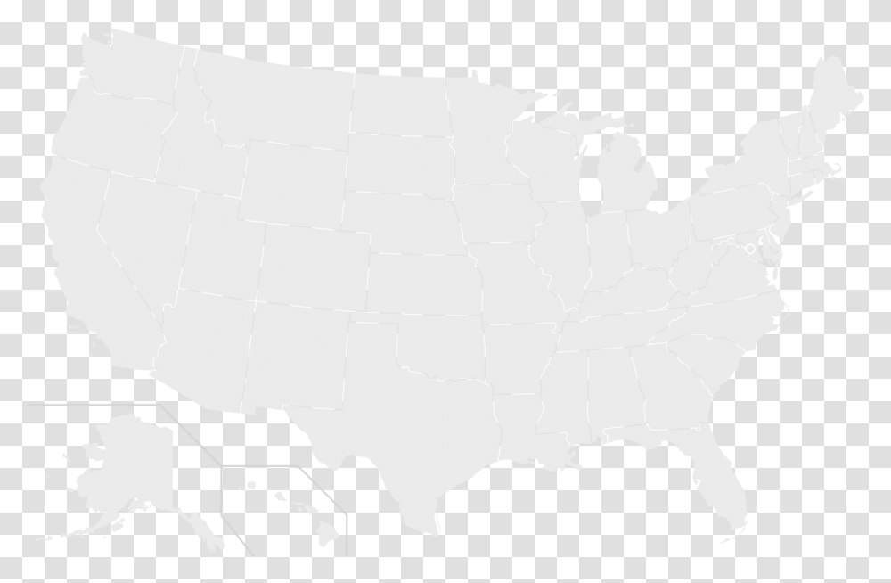 Clipart Map Of Us Graphic Free Library File Grey Map Of Us, Nature, Outdoors, Silhouette Transparent Png