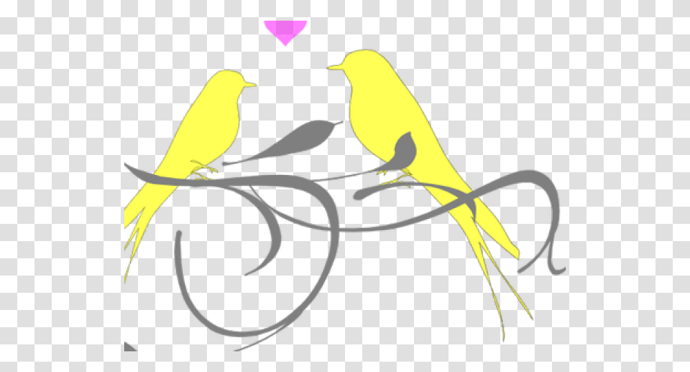 Clipart Mariage Wedding Images With Format, Canary, Bird, Animal, Finch Transparent Png