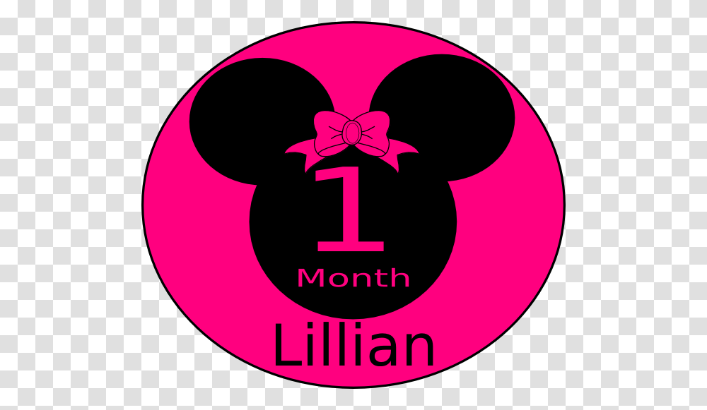 Clipart Minnie First Birthday, Logo, Cushion Transparent Png