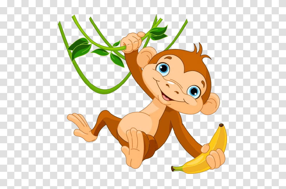 Clipart Mom Monkey Clipart Mom Monkey Free, Toy, Plant, Animal, Wildlife Transparent Png