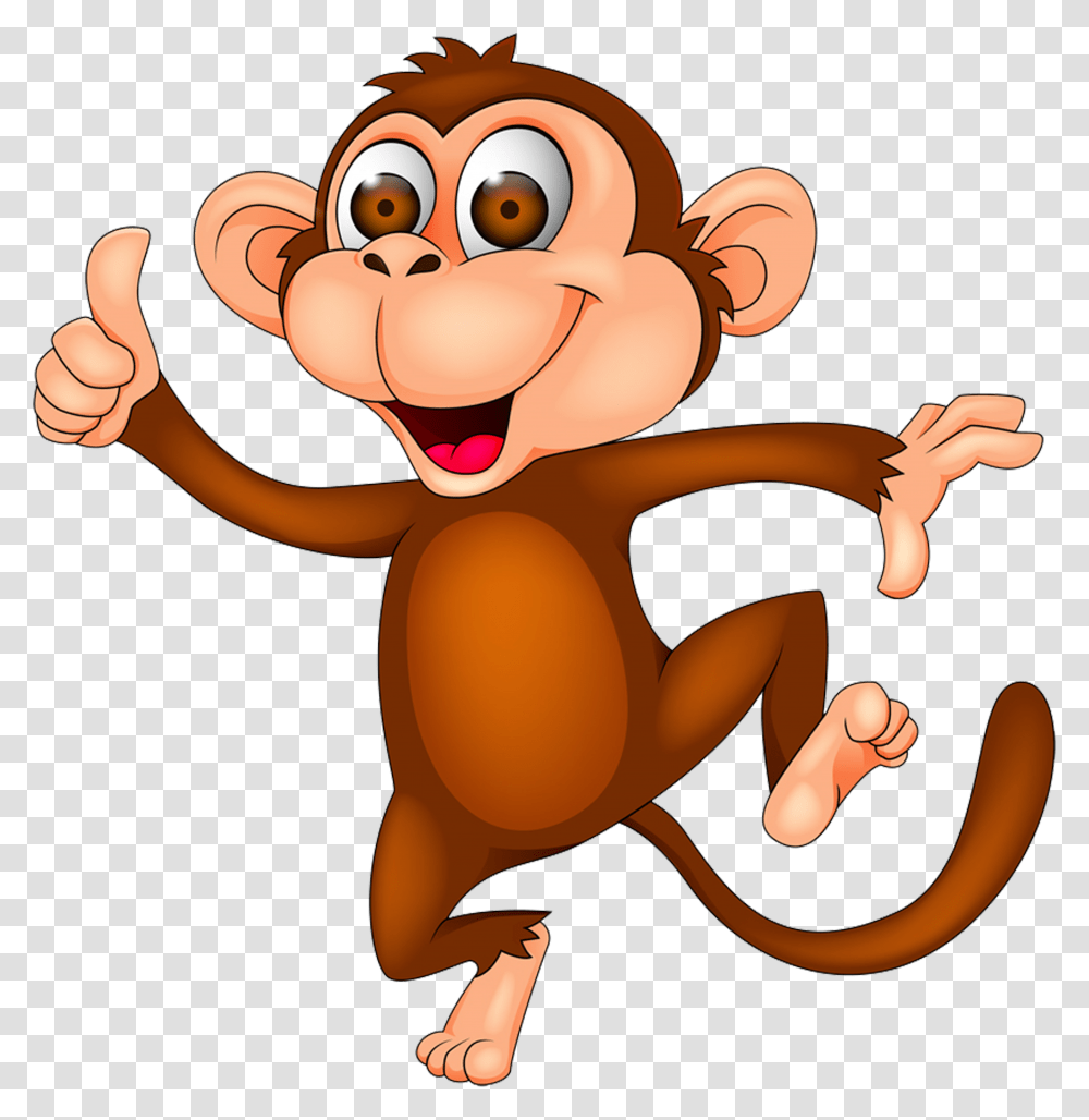 Clipart Monkey Background Monkey Cartoon Transparent Png