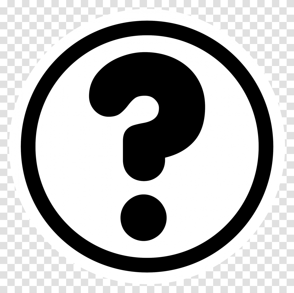 Clipart Mono Gnome Question Question Mark Thinking Pictogramme Interrogation, Logo, Trademark Transparent Png