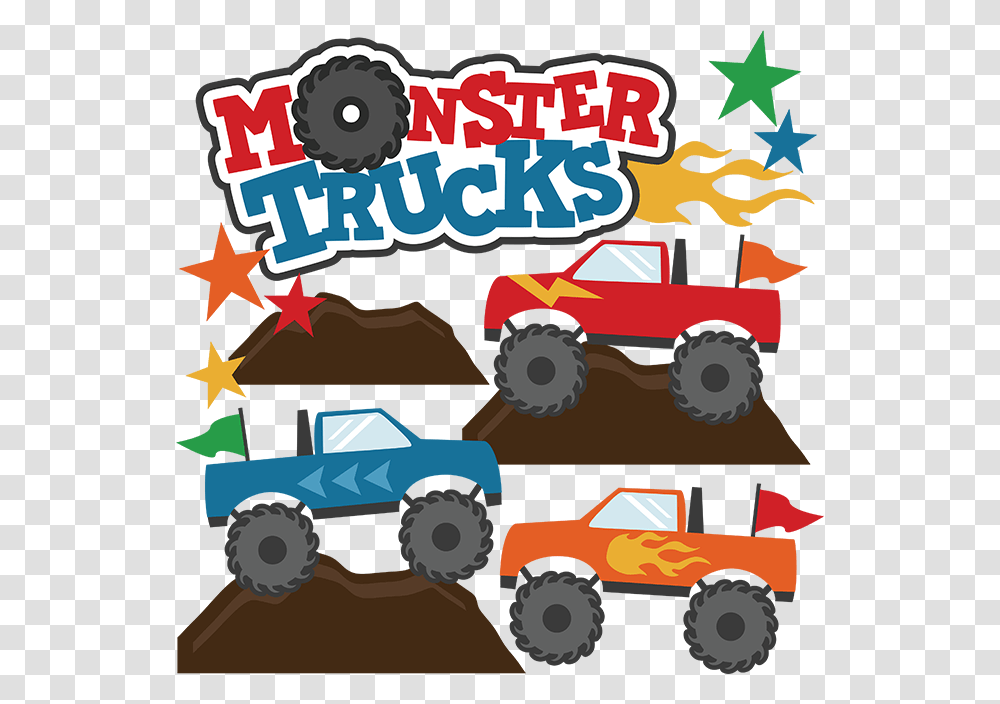 Clipart Monster Truck, Vehicle, Transportation, Car, Tractor Transparent Png