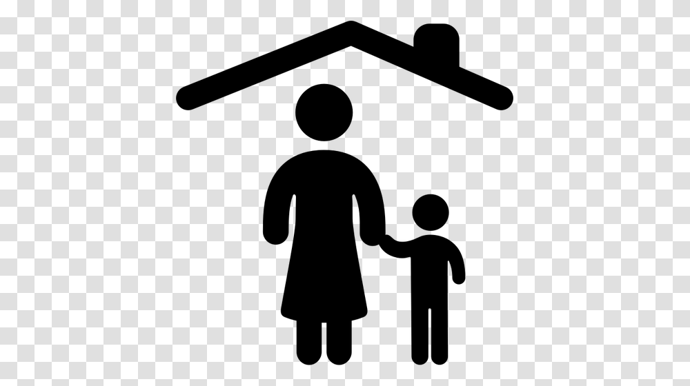 Clipart Mother And Child Holding Hands, Gray, World Of Warcraft Transparent Png