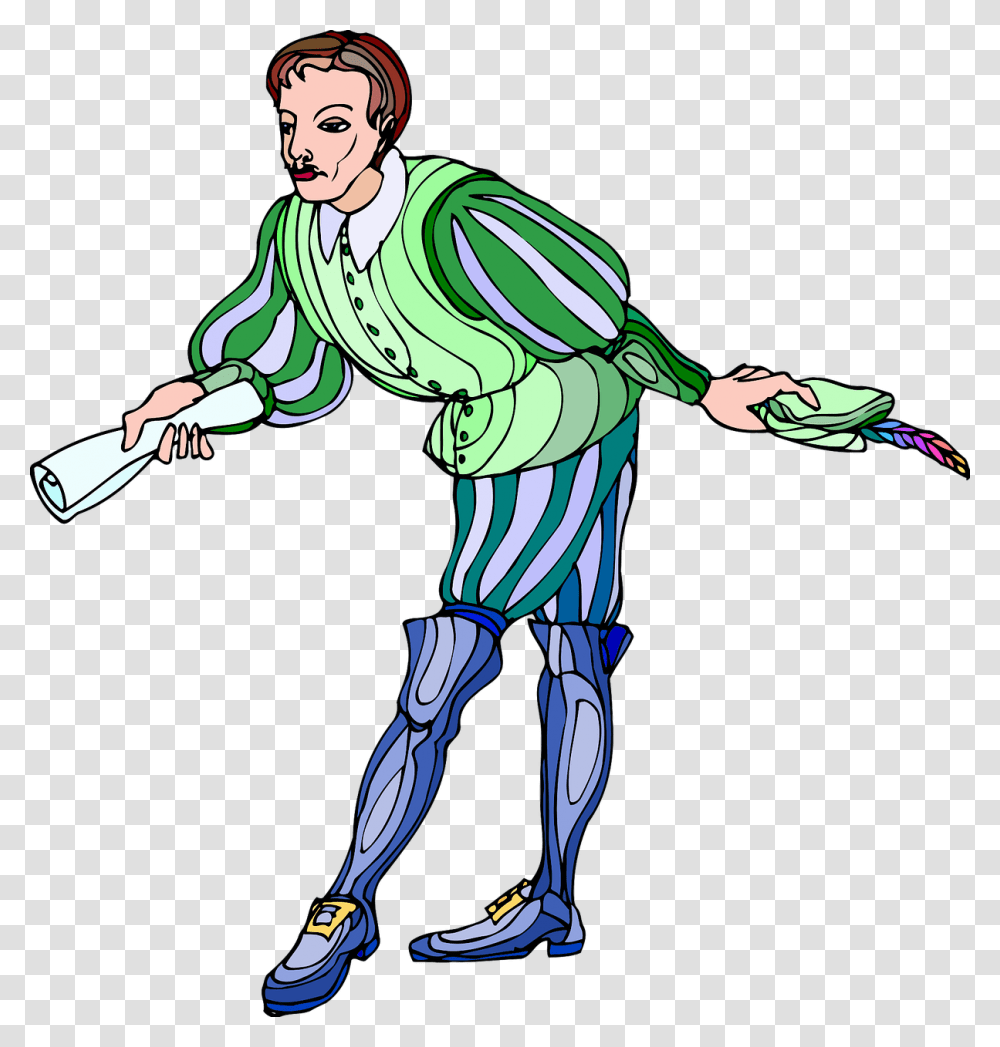 Clipart Much Ado About Nothing, Person, Human, People, Costume Transparent Png