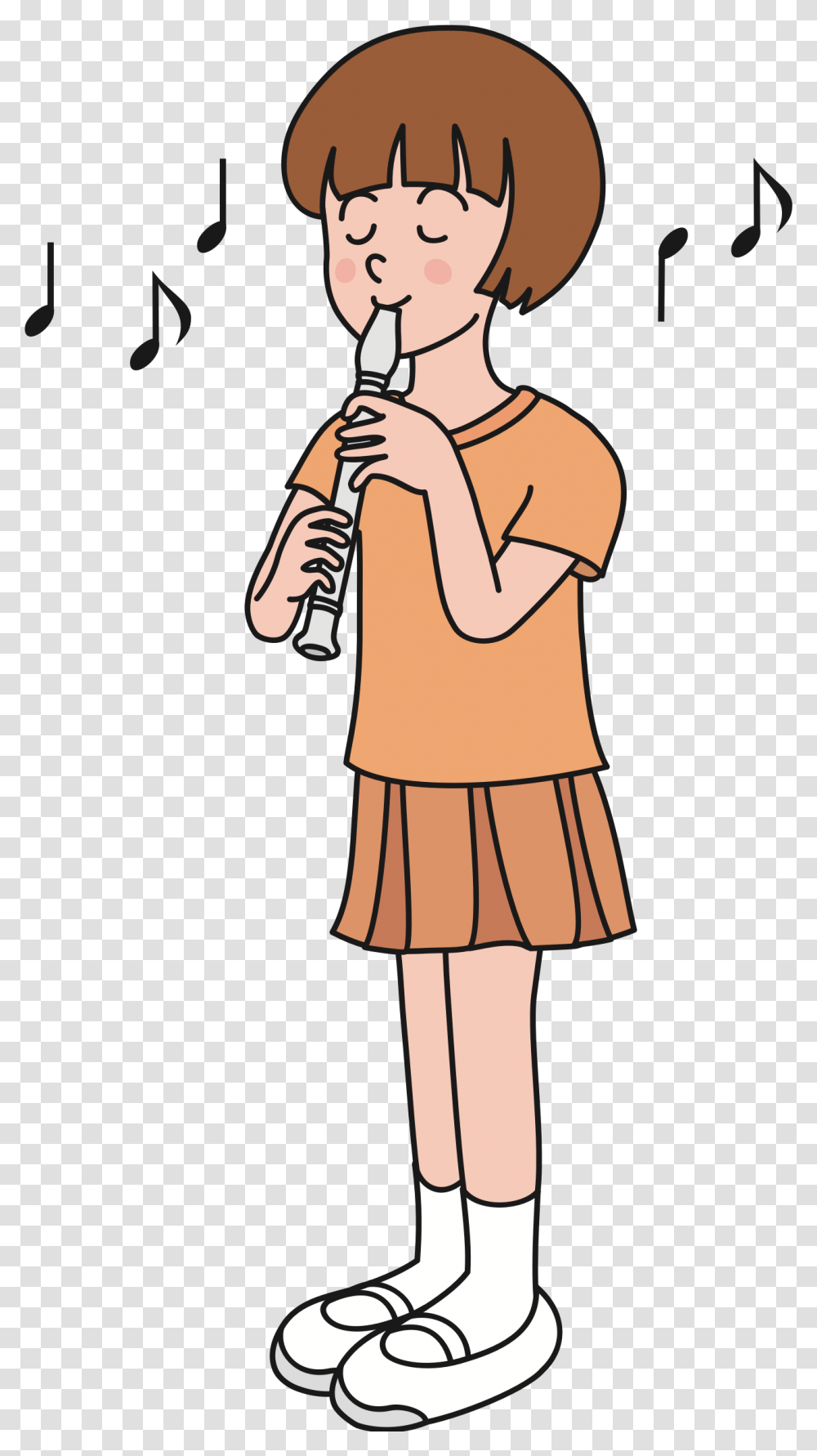 Clipart Music Recorder Play The Recorder Clipart, Oboe, Musical Instrument, Leisure Activities, Clarinet Transparent Png