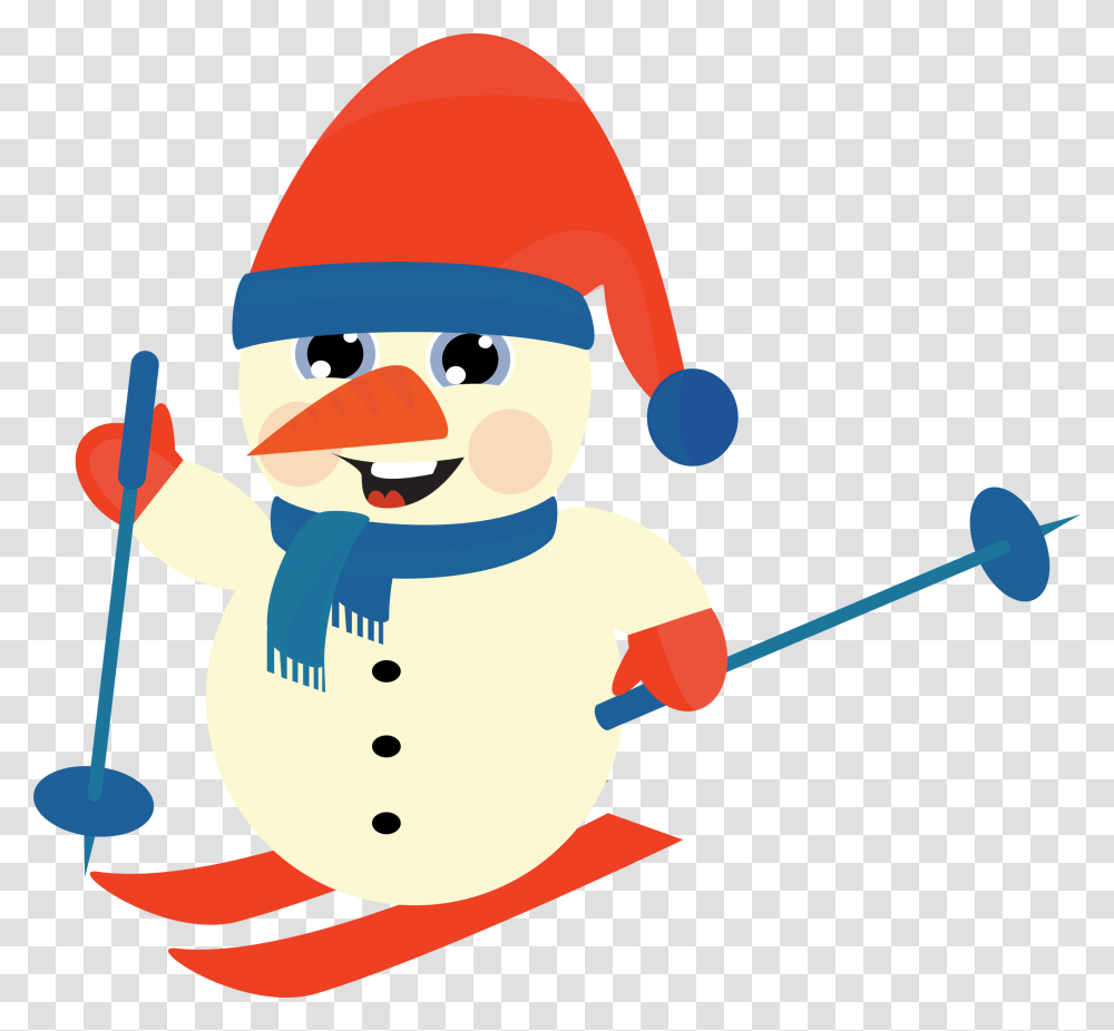 Clipart, Nature, Outdoors, Snow, Snowman Transparent Png